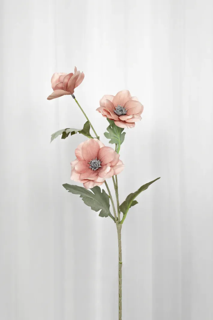 Specktrum Artificial Flowers - Dusty Rose Poppy