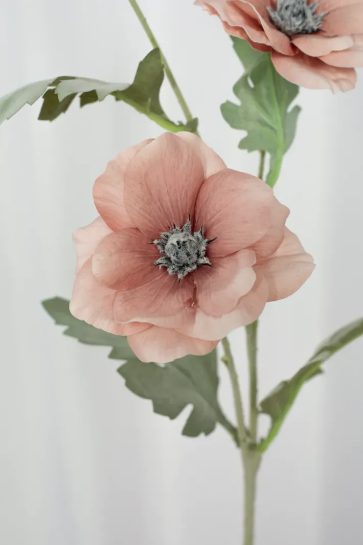 Specktrum Artificial Flowers - Dusty Rose Poppy