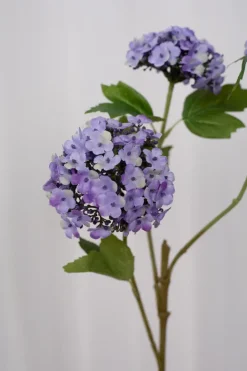 Specktrum Artificial Flowers - Purple Hydrangea branch