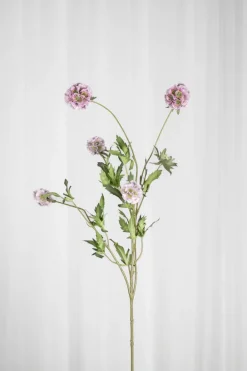 Specktrum Artificial Flowers - Purple Scabiosa Seed Pod (multible heads)