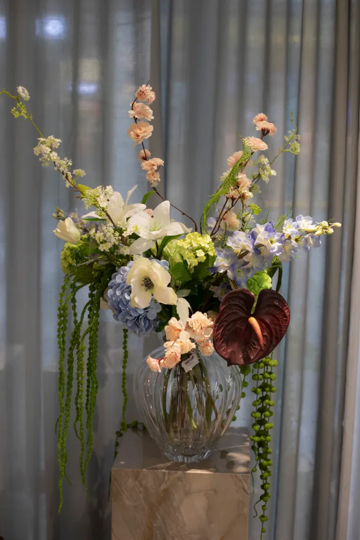 Specktrum Artificial Flowers - Rose Cherry blossom branch