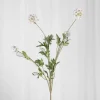 Specktrum Artificial Flowers - White Scabiosa Seed Pod (multible heads)