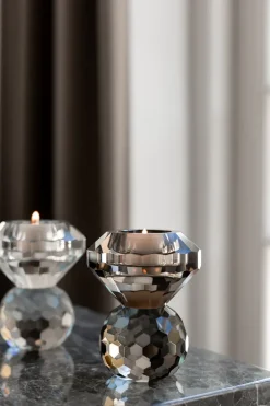 Specktrum Cloud T-Light Candle Holder - Light Smoke