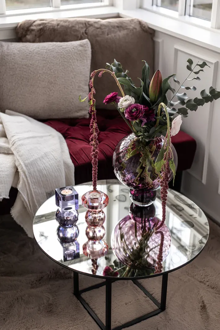 Specktrum Cloud T-Light Candle Holder - Rose