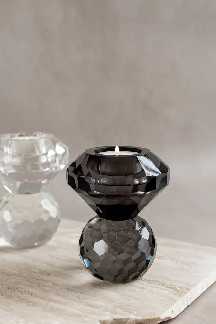 Specktrum Cloud T-Light Candle Holder - Grey