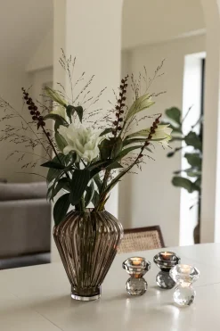 Specktrum Cloud T-Light Candle Holder - Grey