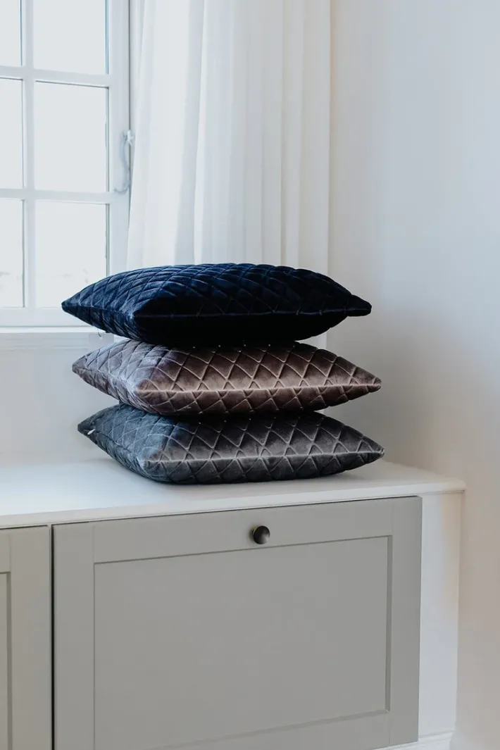 Specktrum Daytona Pillow - Blue Square