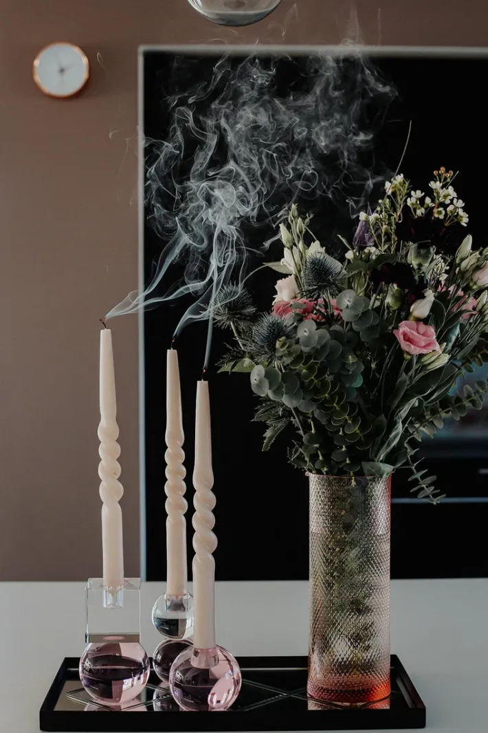 Specktrum Harlequin Carafe - Blossom Cylinder