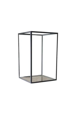 Specktrum Harlequin Lantern - Bronze Mirror, Black Frame Small (20*20*30)