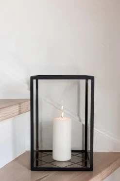 Specktrum Harlequin Lantern - Bronze Mirror, Black Frame Small (20*20*30)