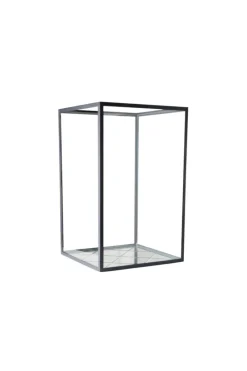 Specktrum Harlequin Lantern - Clear Mirror, Black Frame Small (20*20*30)