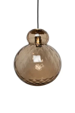 Specktrum Lily Pendant Lamp - Brown - Brass Metal Harlequin Large