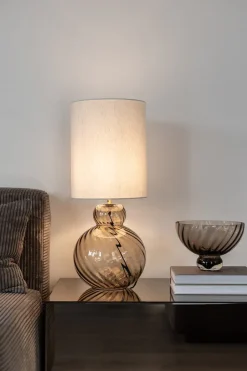 Specktrum Lily Table Lamp - Brown Swirl