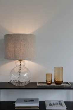 Specktrum Lily Table Lamp - Clear Harlequin