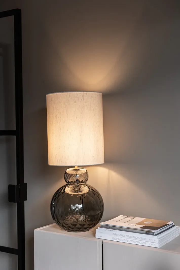 Specktrum Lily Table Lamp - Grey Harlequin