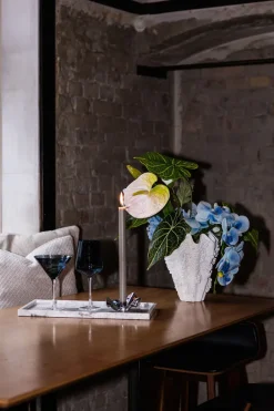 Specktrum Meadow Stemware - Blue Martini glass