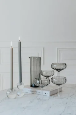 Specktrum Meadow Stemware - Grey Cocktail glass