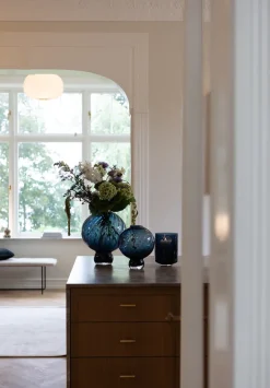 Specktrum Meadow Swirl Vase - Blue Large