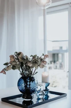 Specktrum Meadow Swirl Vase - Blue Small