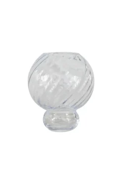 Specktrum Meadow Swirl Vase - Clear Small