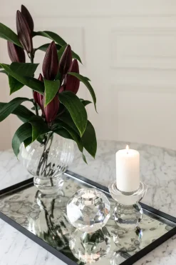 Specktrum Meadow Swirl Vase - Clear Small