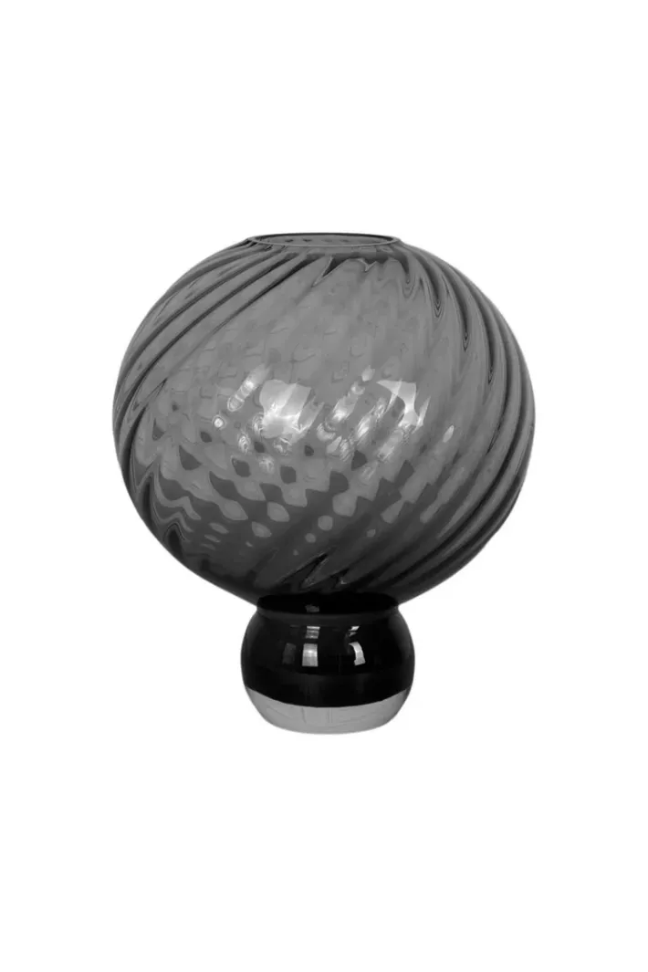 Specktrum Meadow Swirl Vase - Grey Medium