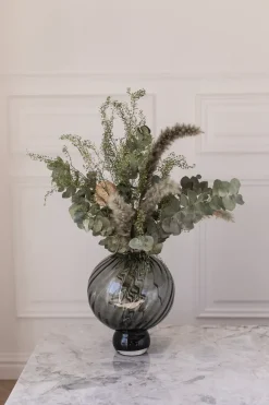Specktrum Meadow Swirl Vase - Grey Medium