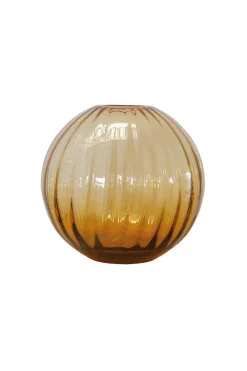 Specktrum Sadie Vase - Line - Amber Small