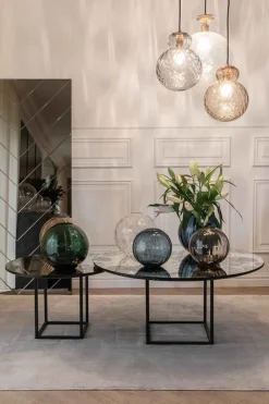 Specktrum Sadie Vase - Line - Blue Small