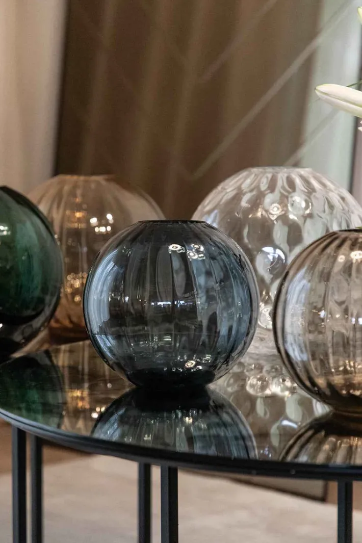 Specktrum Sadie Vase - Line - Blue Small