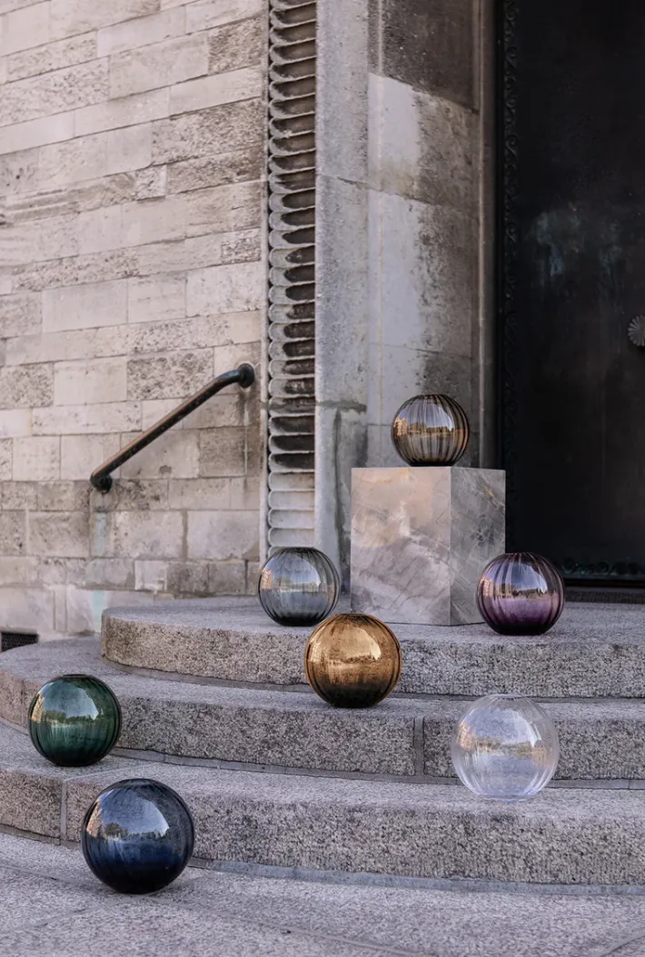 Specktrum Sadie Vase - Line - Clear Medium