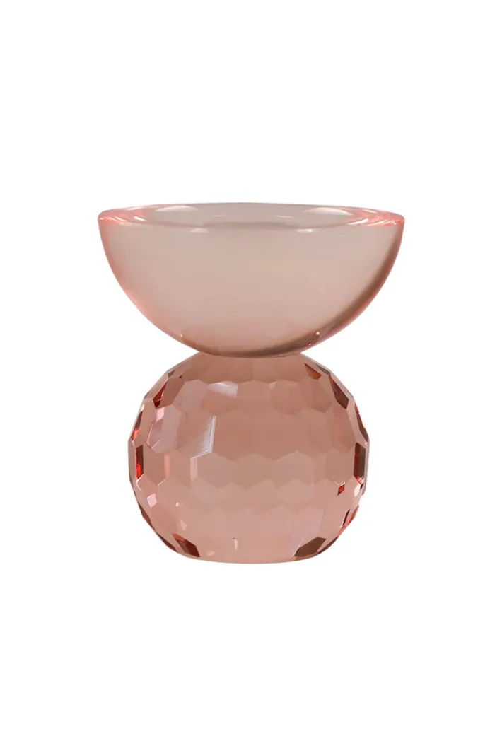 Specktrum Shadow Square Candle Holder - Rose