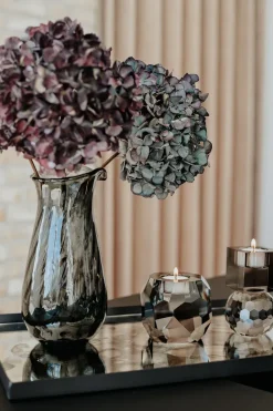 Specktrum Storm T-Light Candle Holder - Light Smoke Single