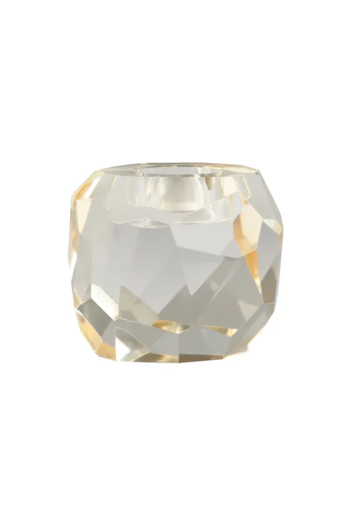 Specktrum Storm T-Light Candle Holder - Champaign Single