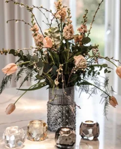 Specktrum Storm T-Light Candle Holder - Champaign Single