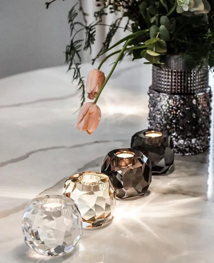 Specktrum Storm T-Light Candle Holder - Clear Single