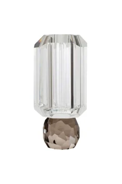 Specktrum Storm vase - Clear/Light Smoke