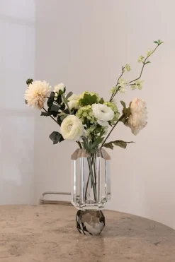 Specktrum Storm vase - Clear/Light Smoke