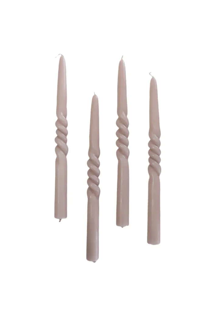 Specktrum The Curly Candle Collection - Packed with 4 Pieces per box - Blossom Blush Middle Curled