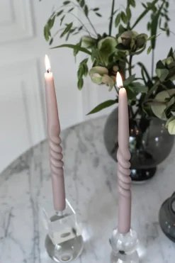 Specktrum The Curly Candle Collection - Packed with 4 Pieces per box - Blossom Blush Middle Curled