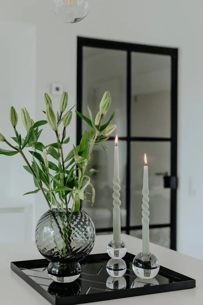 Specktrum The Curly Candle Collection - Packed with 4 Pieces per box - Essential Emerald Middle Curled