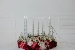 Specktrum The Curly Candle Collection - Packed with 4 Pieces per box - Essential Emerald Middle Curled