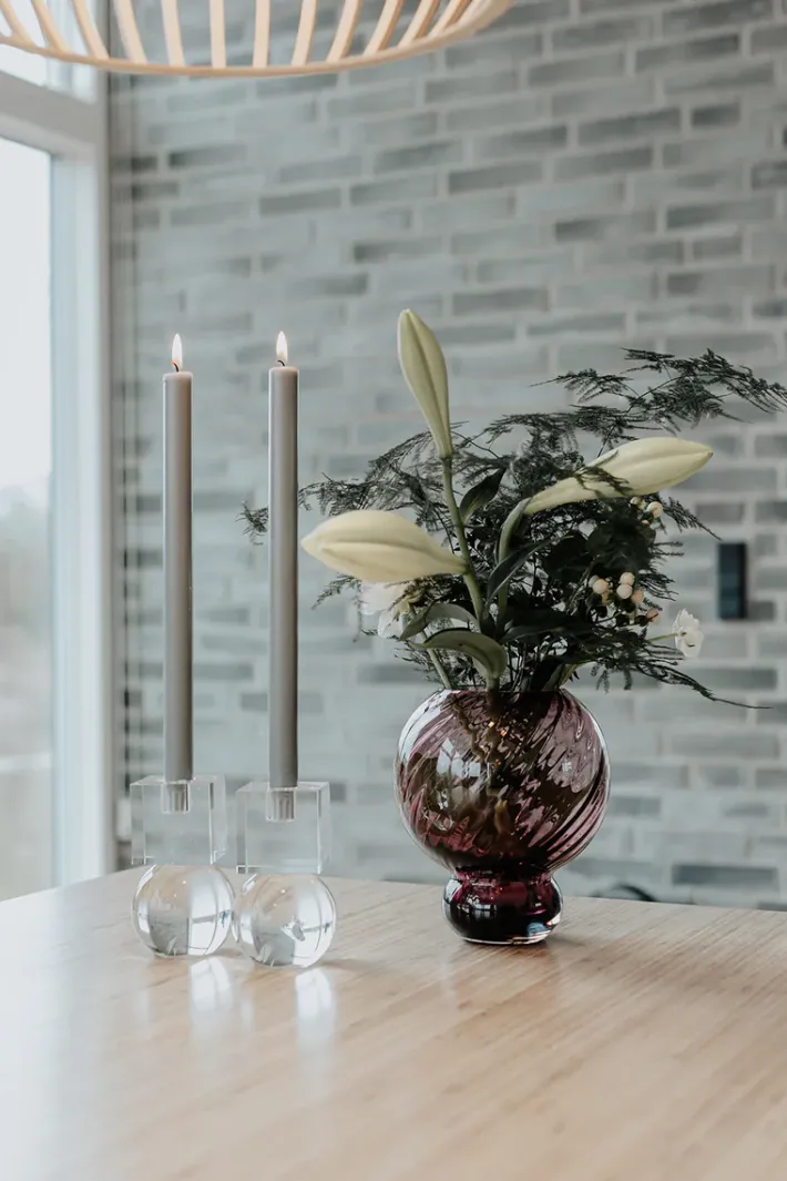 Specktrum The Extravagant Candle - Nordic Swan Ecolabel - 8 Pieces - Thunder Grey