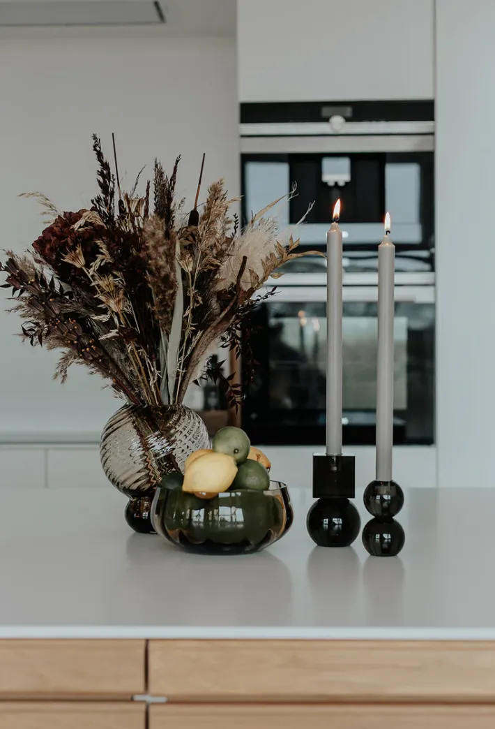 Specktrum The Extravagant Candle - Nordic Swan Ecolabel - 8 Pieces - Thunder Grey