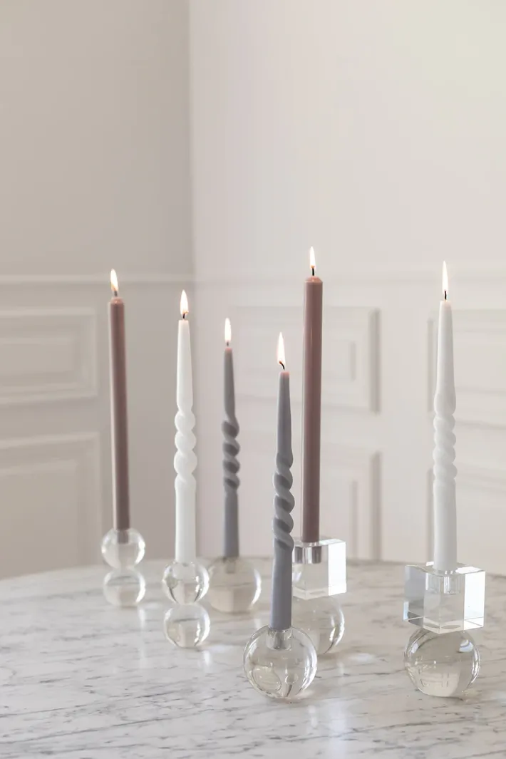 Specktrum The Extravagant Candle - Nordic Swan Ecolabel - 8 Pieces - Blossom Blush