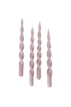 Specktrum The Glossy Candle Collection - Packed with 4 pieces per box - Blossom Blush Fully Curled