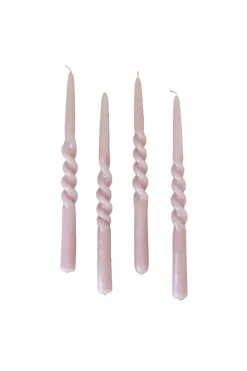 Specktrum The Glossy Candle Collection - Packed with 4 pieces per box - Blossom Blush Middle Curled