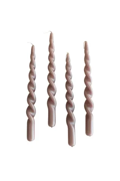 Specktrum The Pearl Candle Collection - Packed with 4 Pieces per box - Major Mahoni Fully Curled