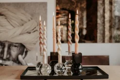 Specktrum The Pearl Candle Collection - Packed with 4 Pieces per box - Cherry Pearl Fully Curled