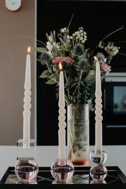 Specktrum The Pearl Candle Collection - Packed with 4 Pieces per box - Nude Pearl Middle Curled